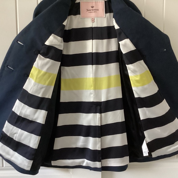 JUICY COUTURE | Nautical Double-Breasted Coat - Picture 5 of 7